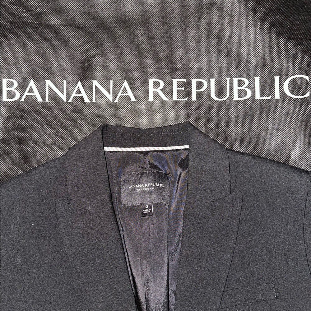 Banana Republic black suit jacket - Picture 3 of 3
